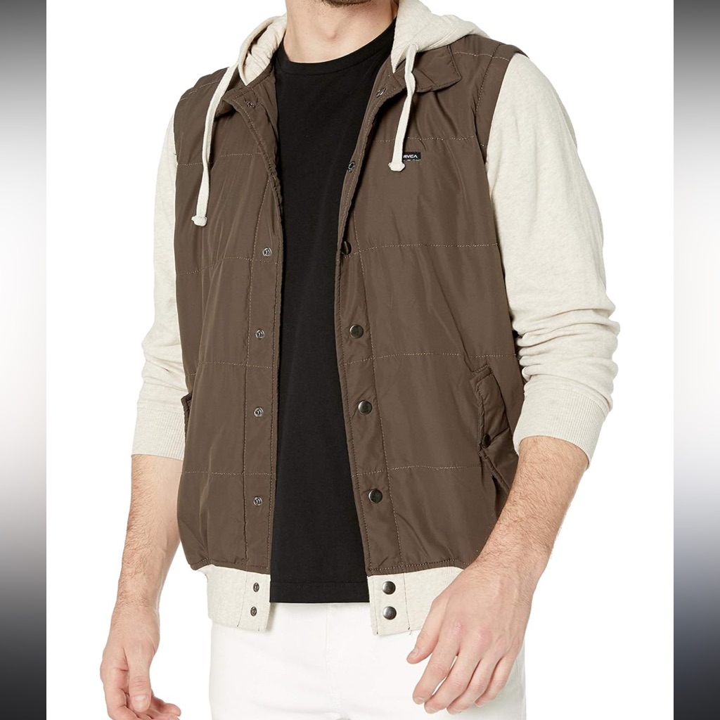 Rvca Men's Ground Control Zip Up Jacket